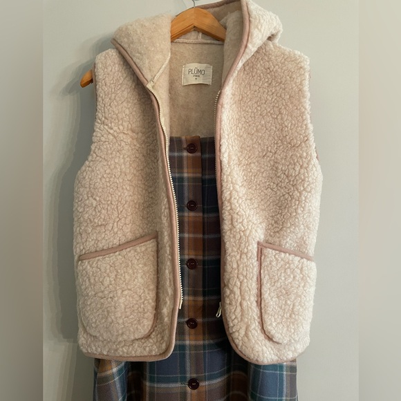 🇬🇧 Cawley Studios wool lined pinafore dress - Picture 13 of 13